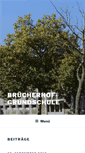 Mobile Screenshot of bruecherhof-grundschule.de